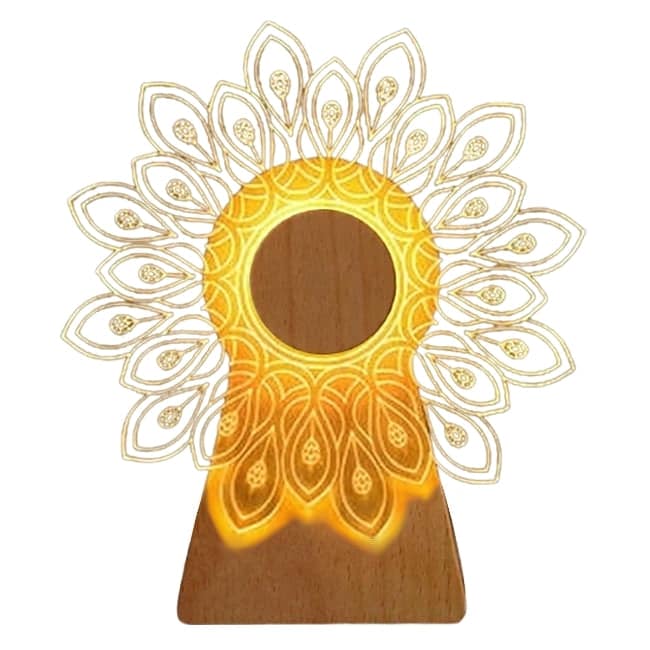 Caixa De Música Flor De Lótus Brilhante