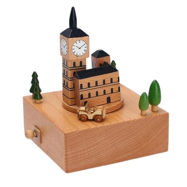 Caixa De Música Big Ben Magnético