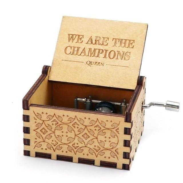 Caixa De Música Nós Somos Os Campeões